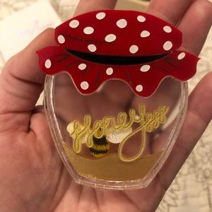 Mukka Chunks honey brooch